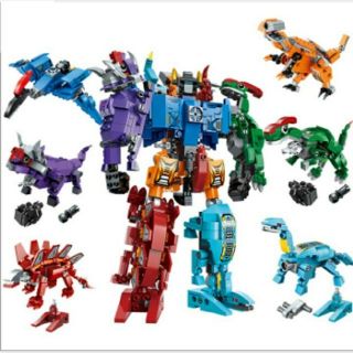 Bộ lắp ráp kiểu lego 6 in 1 QMAN 1414- mô hình robot Shura