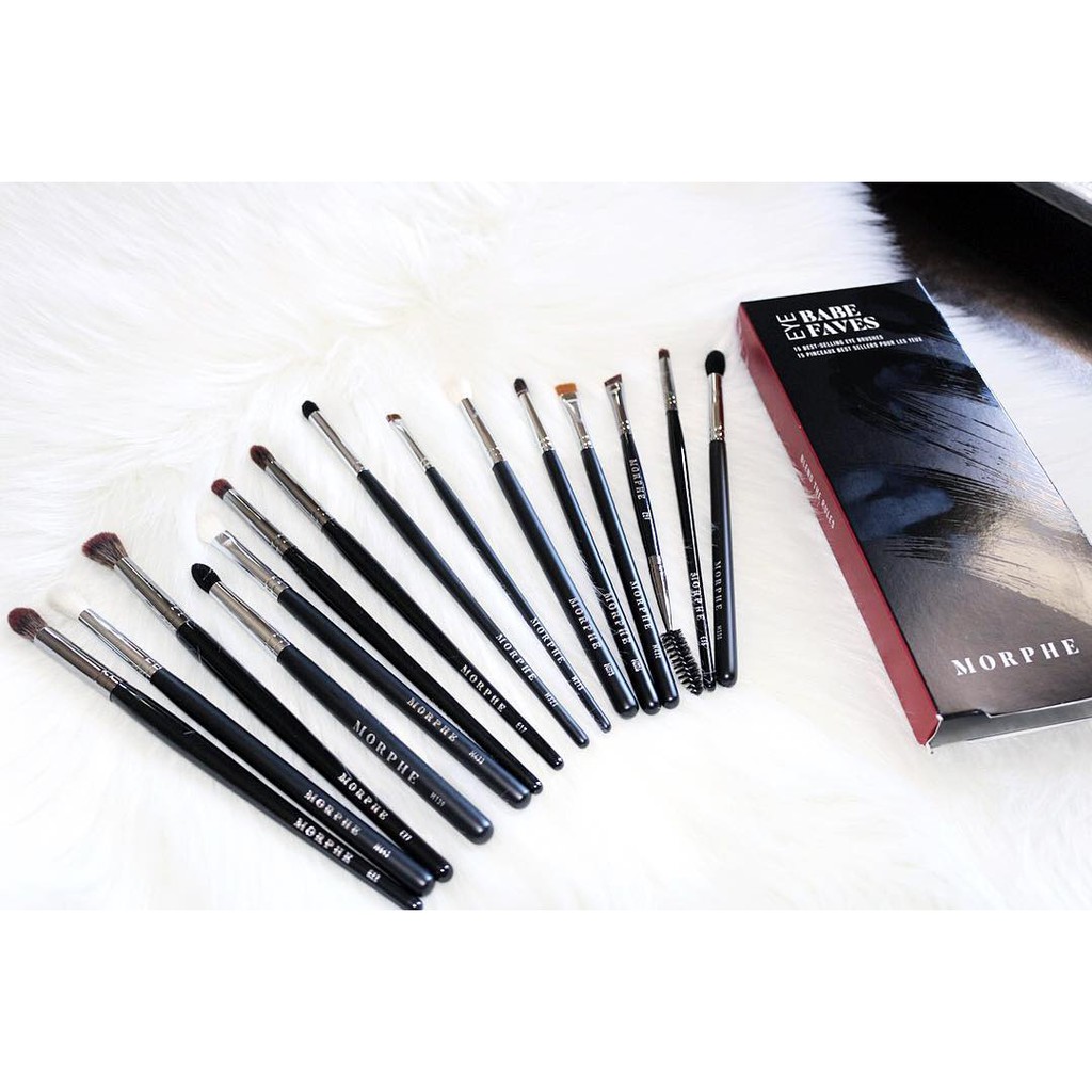 Bộ 15 cây cọ mắt Morphe BABE FAVES - EYE BRUSH SET