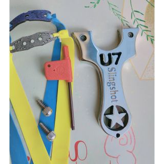 Ná u7 inox slingshot chạc 7cm