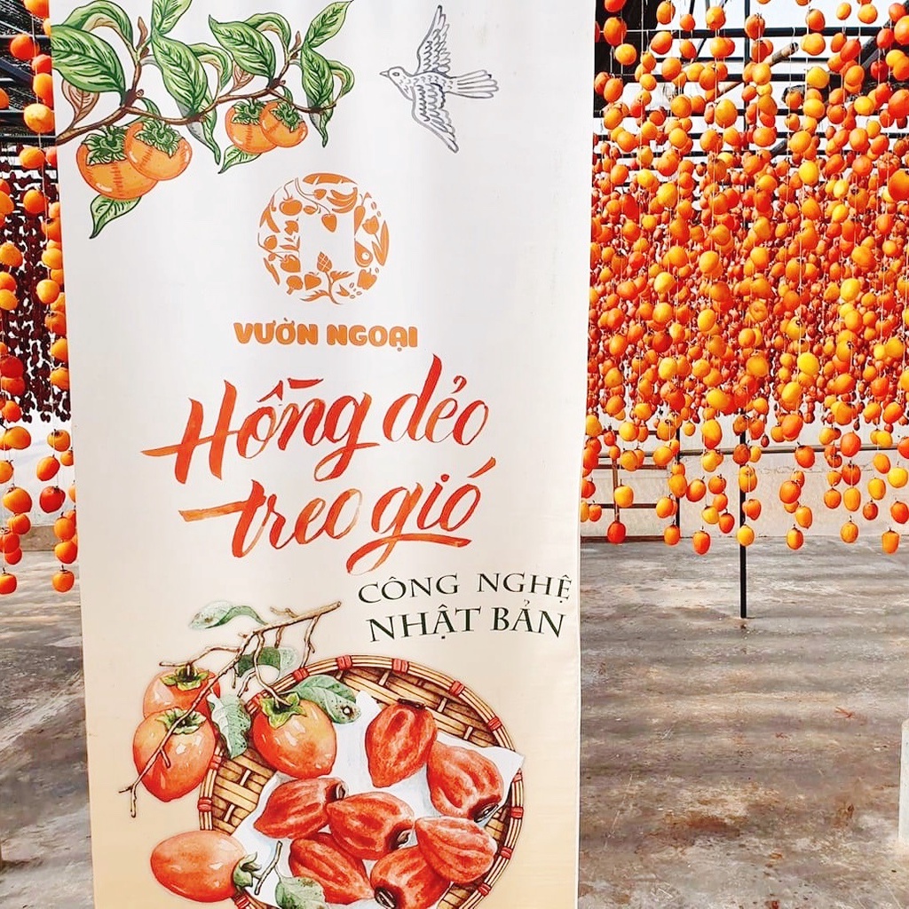 🧡Hồng Treo Gió Đà Lạt 🧡 Không Hạt Hộp 500gram ❤️Quà Tặng | BigBuy360 - bigbuy360.vn