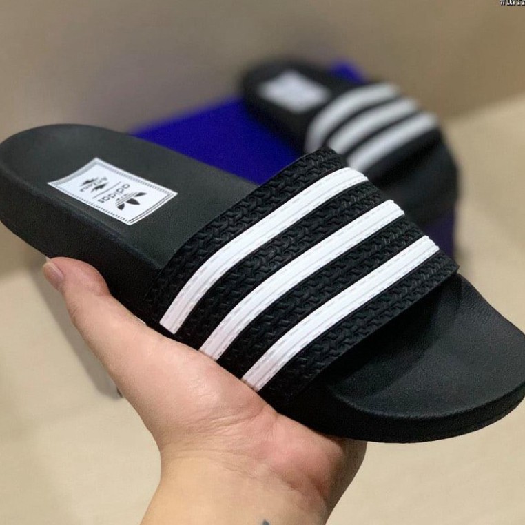 [FREE SHIP] Dép nam quai ngang, dép unisex đẹp dáng thể thao, thời trang chống nước full box