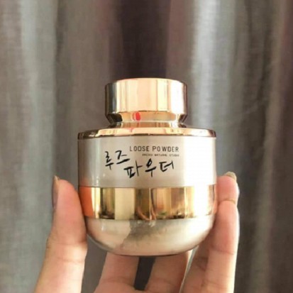 Phấn phủ bột VACOSI LOOSE POWDER khoáng thiên nhiên siêu mịn kiềm dầu