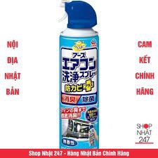[Hỏa Tốc HN] Chai xịt vệ sinh điều hòa Nhật Bản 420ml