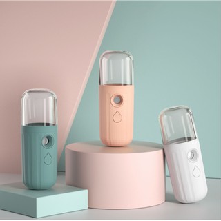 Máy xông mặt xịt khoáng Nano, máy xông mặt phun sương mini