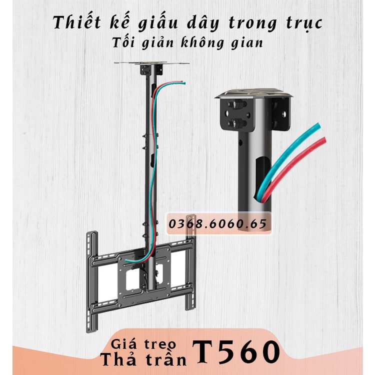 T560 #Giá treo Tivi Thả trần #Treo trần  #Giá treo Tivi gắn trần  Chính hãng North Bayou