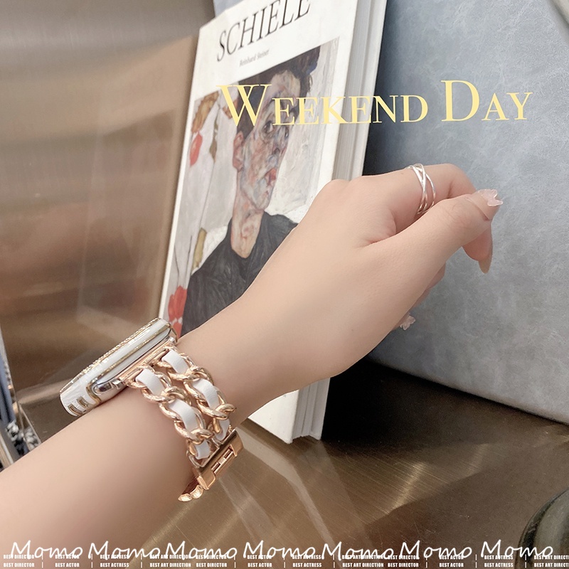 Dây Đeo Bằng Thép Không Gỉ Cao Cấp Cho Smart Watch Series 7 6 5 4 3 Band 41mm 45mm 42mm 40mm 44mm