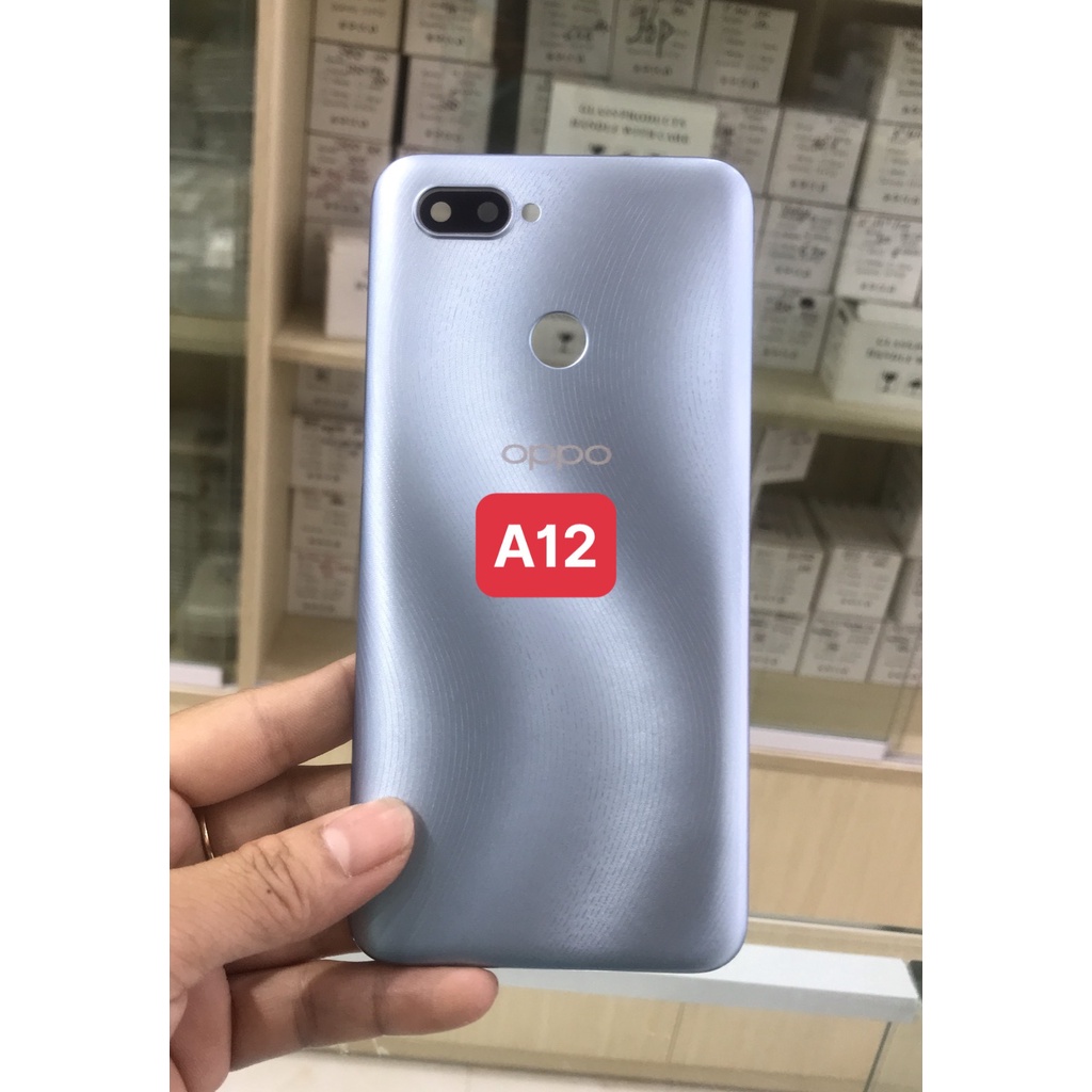 Nắp lưng OPPO A12 / Vỏ điện thoại OPPO A12 kèm nút bấm.kính camera