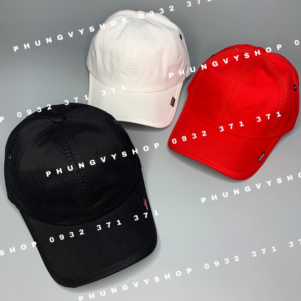 Mũ LƯỠI TRAI unisex nam nữ - KÉT KAKI TRƠN - nón kết basic đơn giản