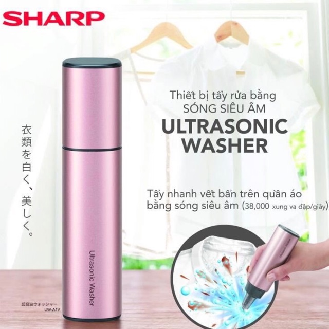 Máy giặt cầm tay mini Sharp.