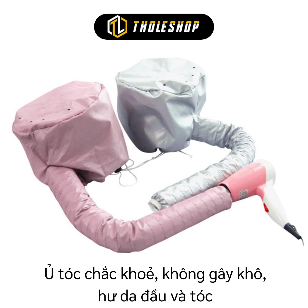 Mũ Hấp Tóc - Mũ Hấp Dầu, Ủ Tóc Bằng Máy Sấy, Chất Vải Dù Không Thấm Nước 6068