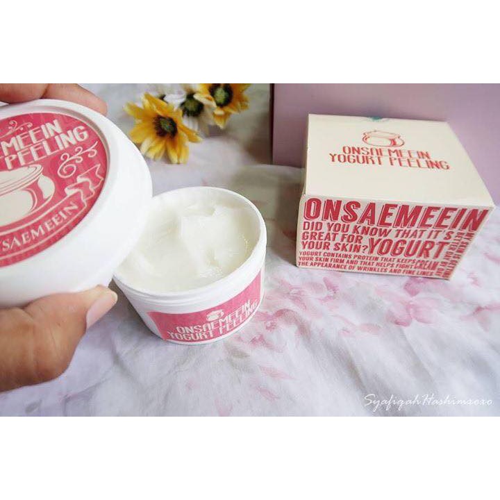 Tẩy da chết sữa chua Onsaemeein