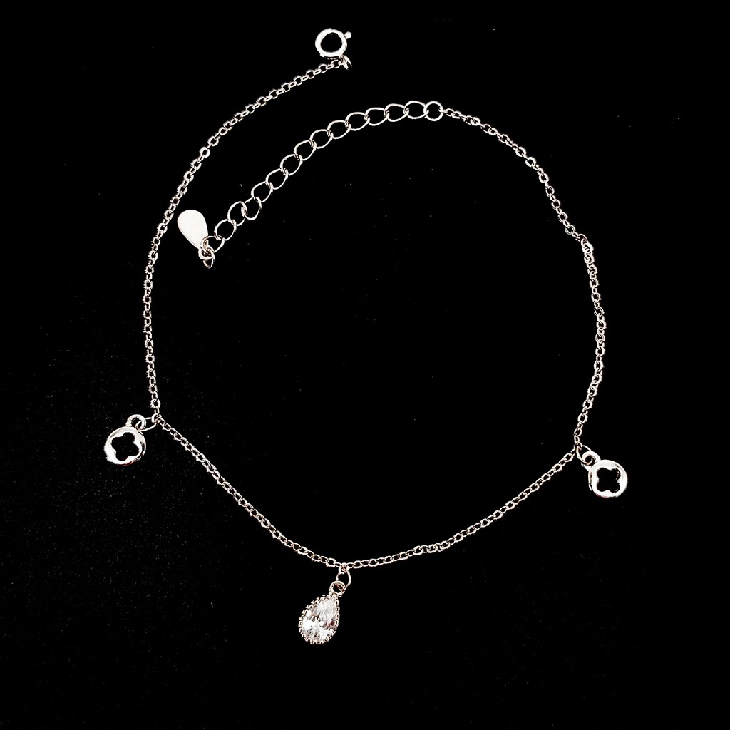 Vòng Chân Nữ Bạc S925 Cao Cấp Xinh Xắn LC1763 - Bảo Ngọc Jewelry