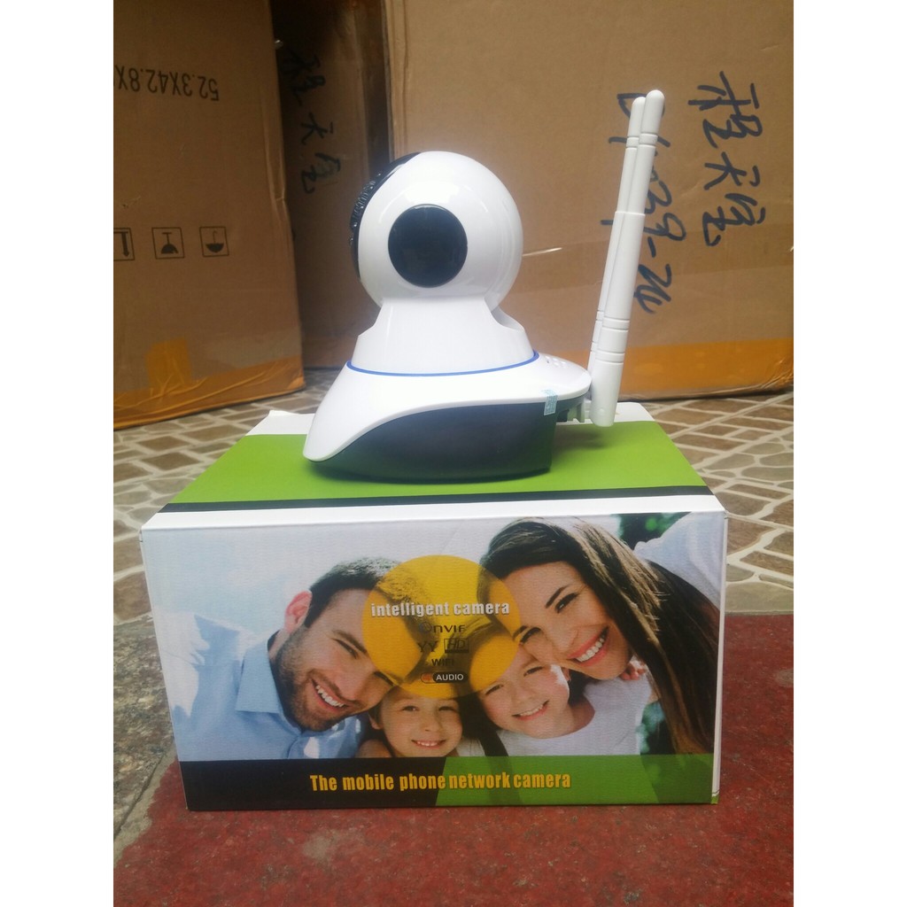 Camera Yosee Wifi 2 Râu Không Dây YS-IPC04S chống trộm báo động