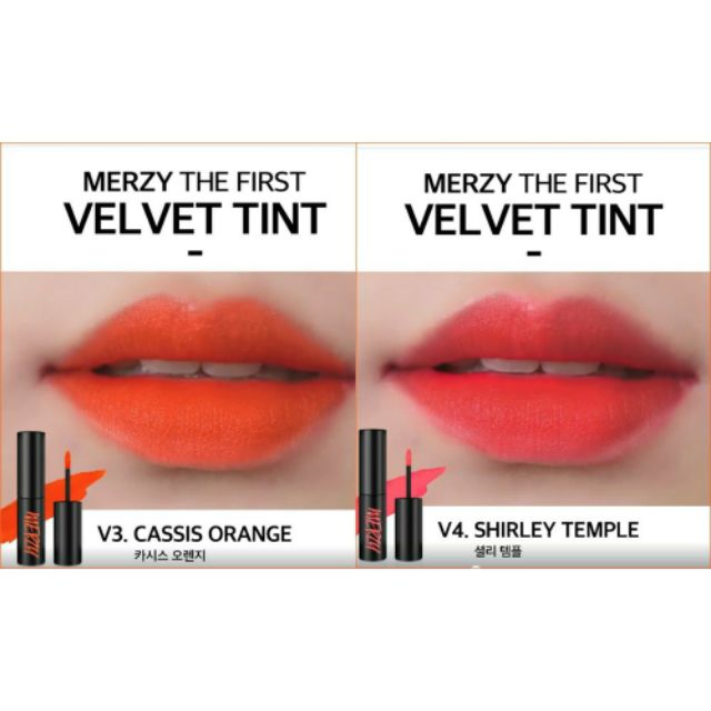 Son kem lì MERZY Another Me The First Velvet Tint