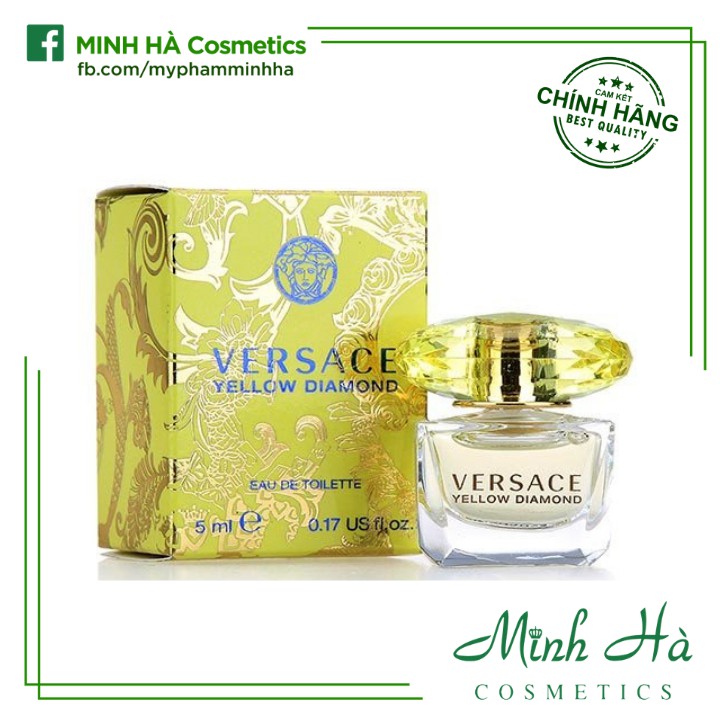 [Mini 5ml] Nước hoa nữ Versace Yellow Diamond EDT