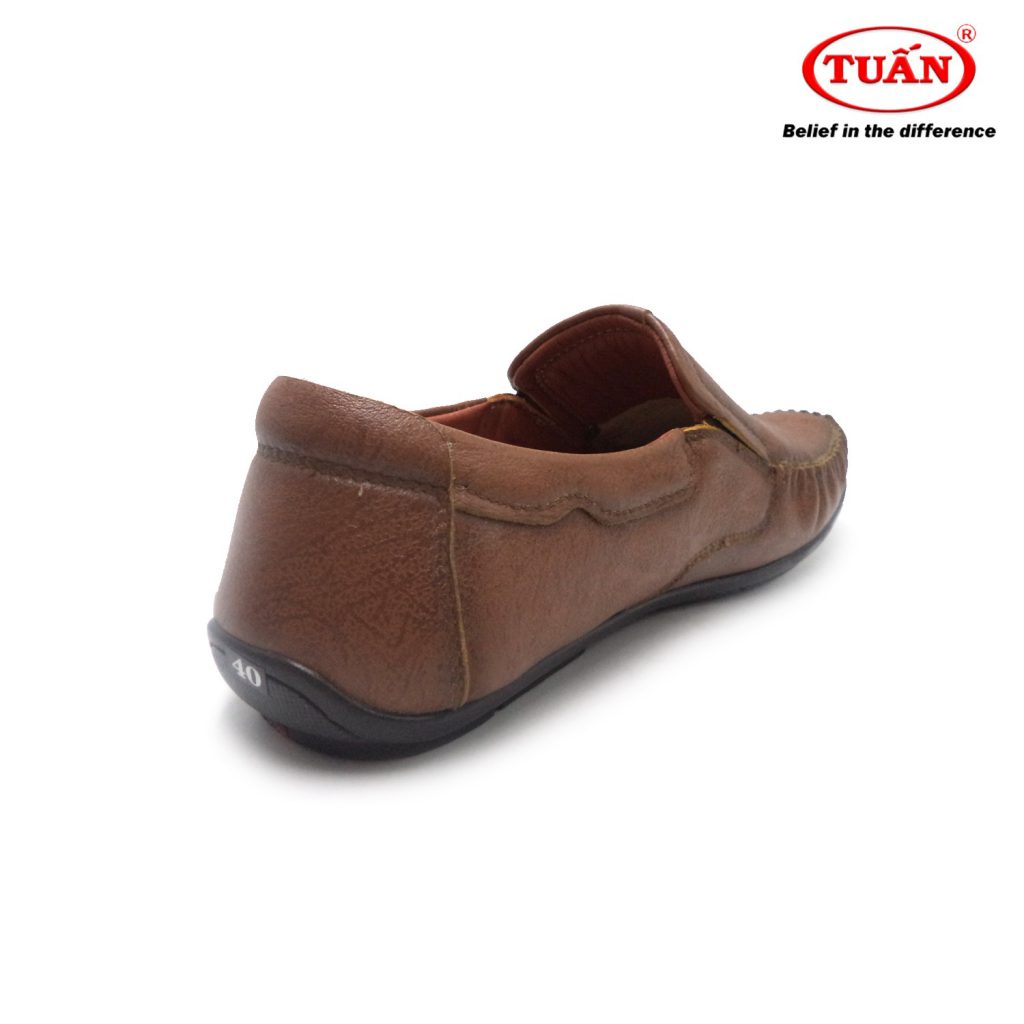 Giày da nam giày lười nam da bò thương hiệu Tuấn GXHU-043