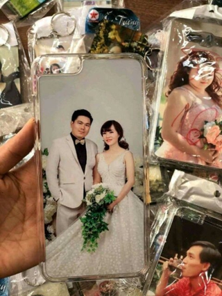 Combo ốp lưng, standee, túi bút Bảo Ngọc