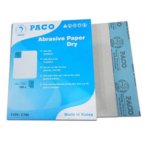 Giấy nhám PACO C780 10 tờ