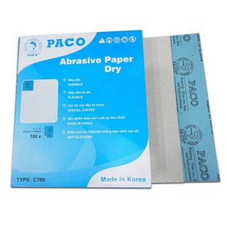 Giấy nhám PACO C780 - 10 tờ