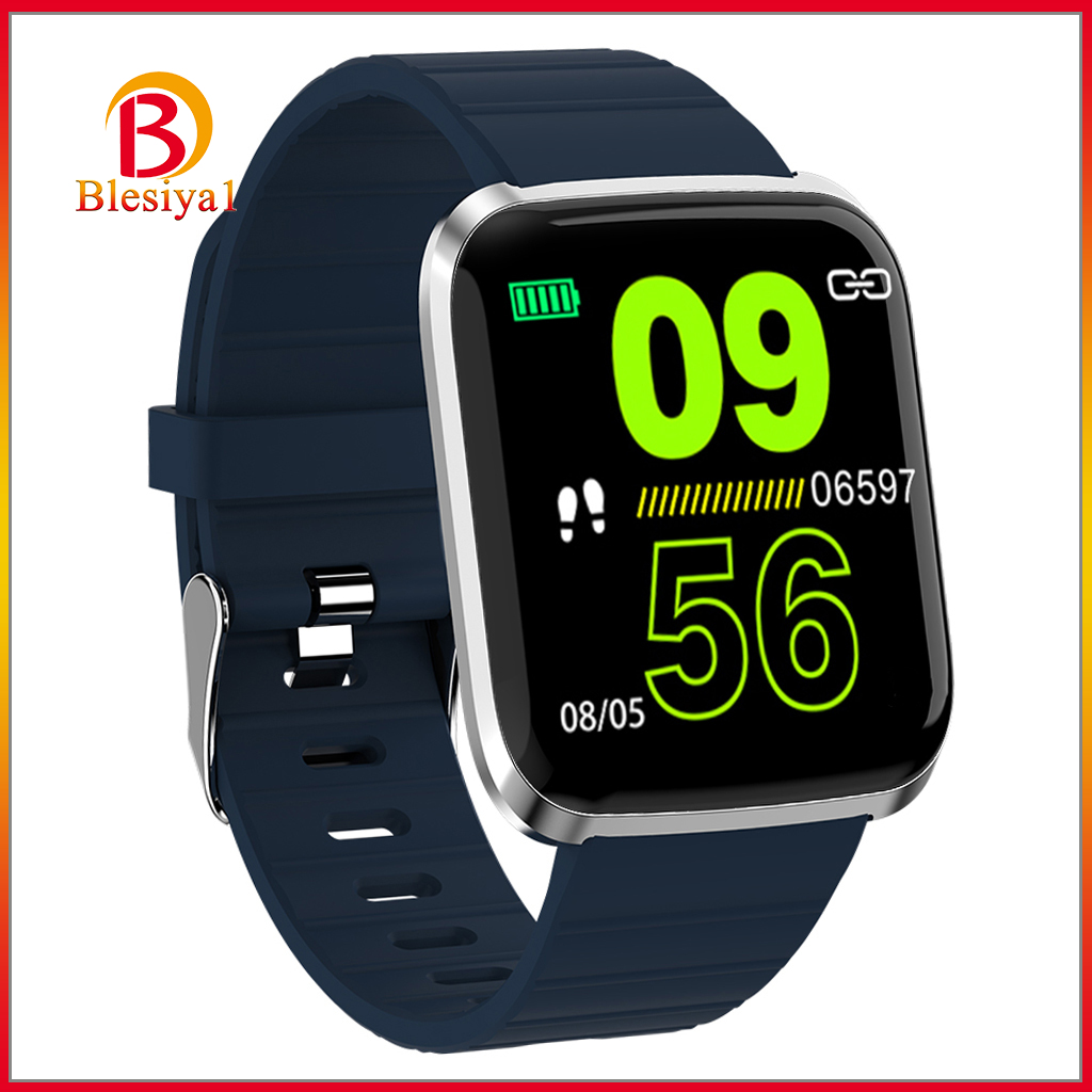 (Hàng Mới Về) Đồng Hồ Thông Minh Chống Nước Hỗ Trợ Theo Dõi Huyết Áp Màn Hình 1.3inch Kèm Phụ Kiện