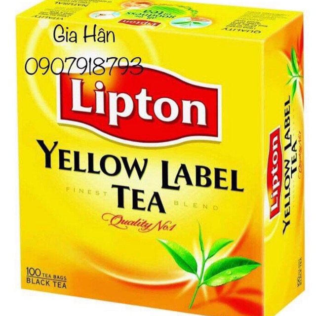 Trà Lipton Vàng 100túi