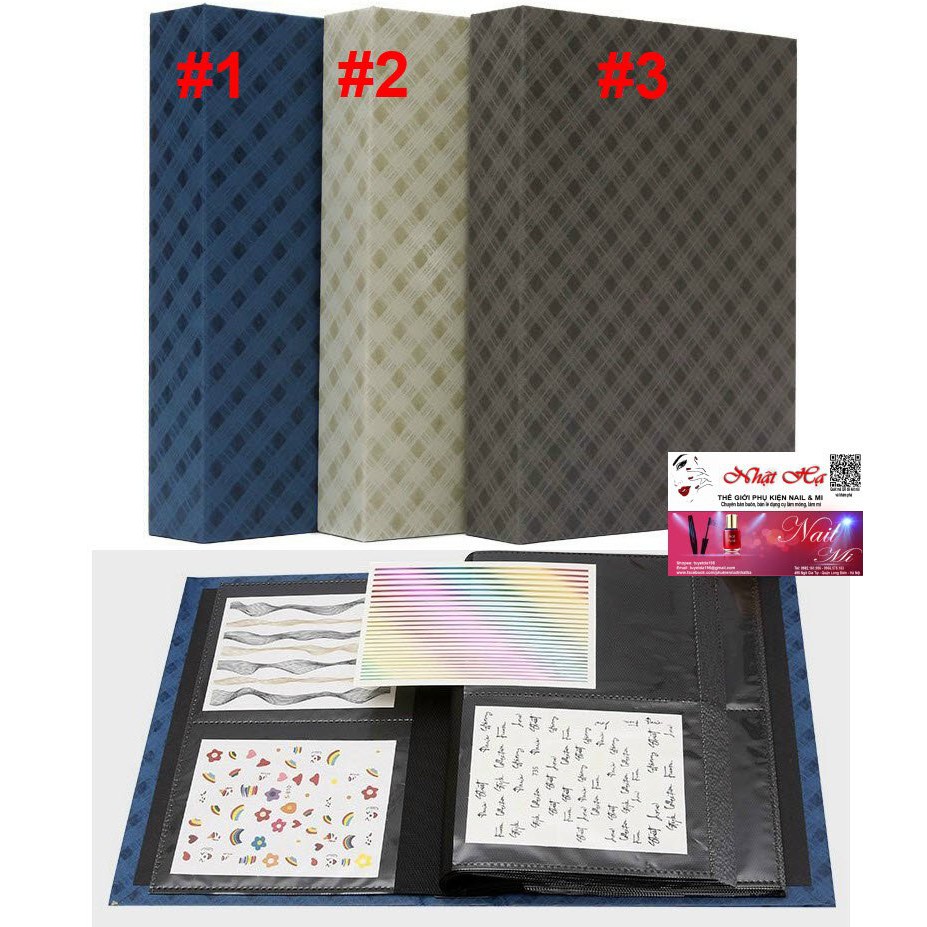 Sổ đựng hình dán sticker ( lẻ 1 quyển)