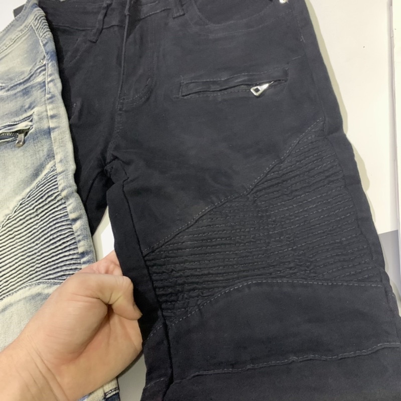 [Video] Quần Jean Nam Ống Khoá Phối Vải Nhăn Cực Sang | BigBuy360 - bigbuy360.vn