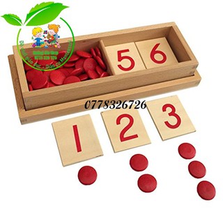 Thẻ số và hạt đếm - Cards and counters