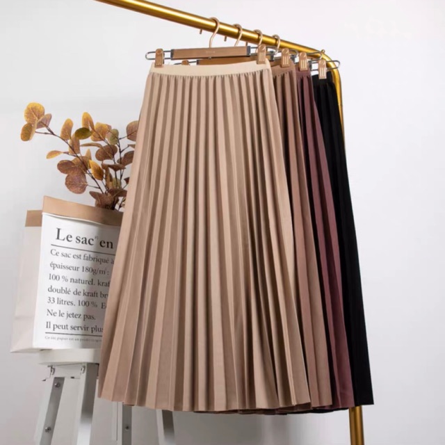 Chân váy dập ly to 🎀[ kèm HÌNH THẬT ]