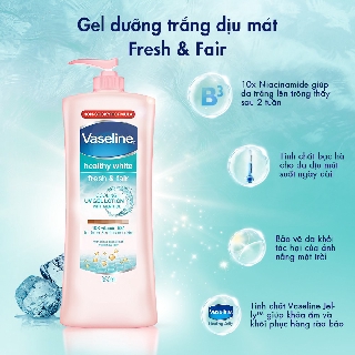 combo Sữa dưỡng thể trắng da Vaseline 350ml 400000