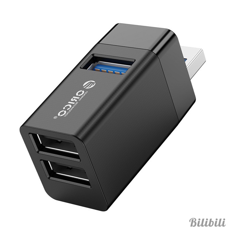 Bộ Chia Cổng Sạc Usb 3.0 3 Trong 1 Màu Đen Tiện Dụng | BigBuy360 - bigbuy360.vn