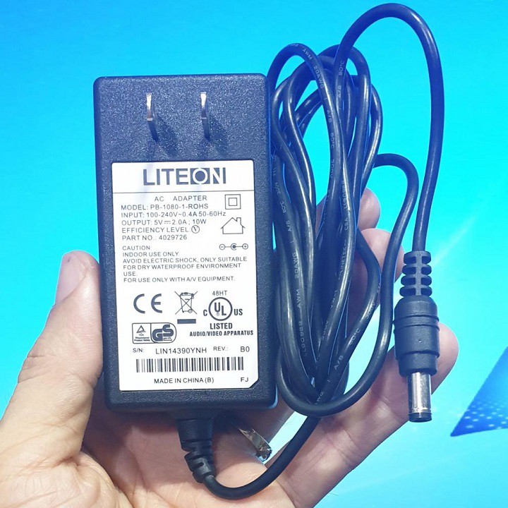 Adapter 5V-2A,hàng Zin chất lượng,đầu lớn