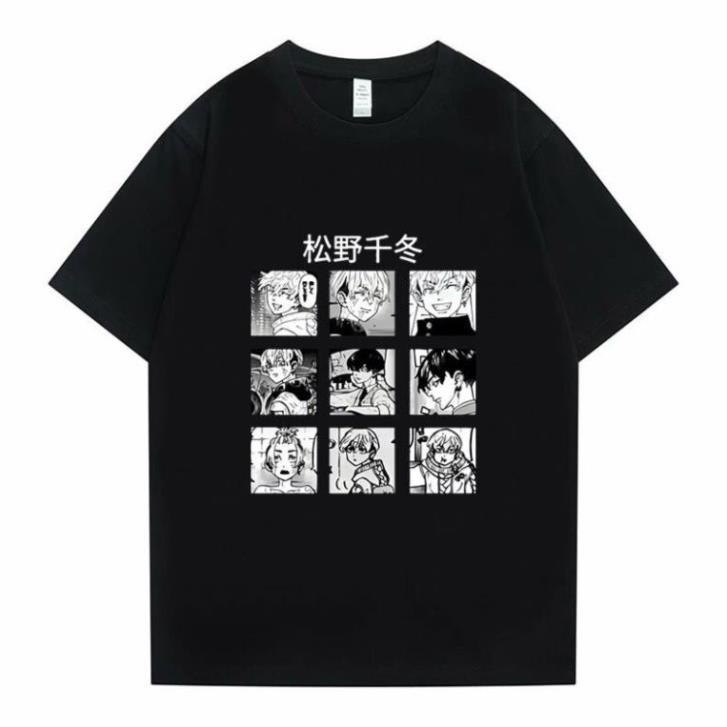 Áo Thun, áo phông Tay Ngắn UNISEX SQUID GAME 🔥 CHẤT🔥 Áo thun in hình Chifuyu Matsuno / Manga Tokyo Revengers độc đẹp