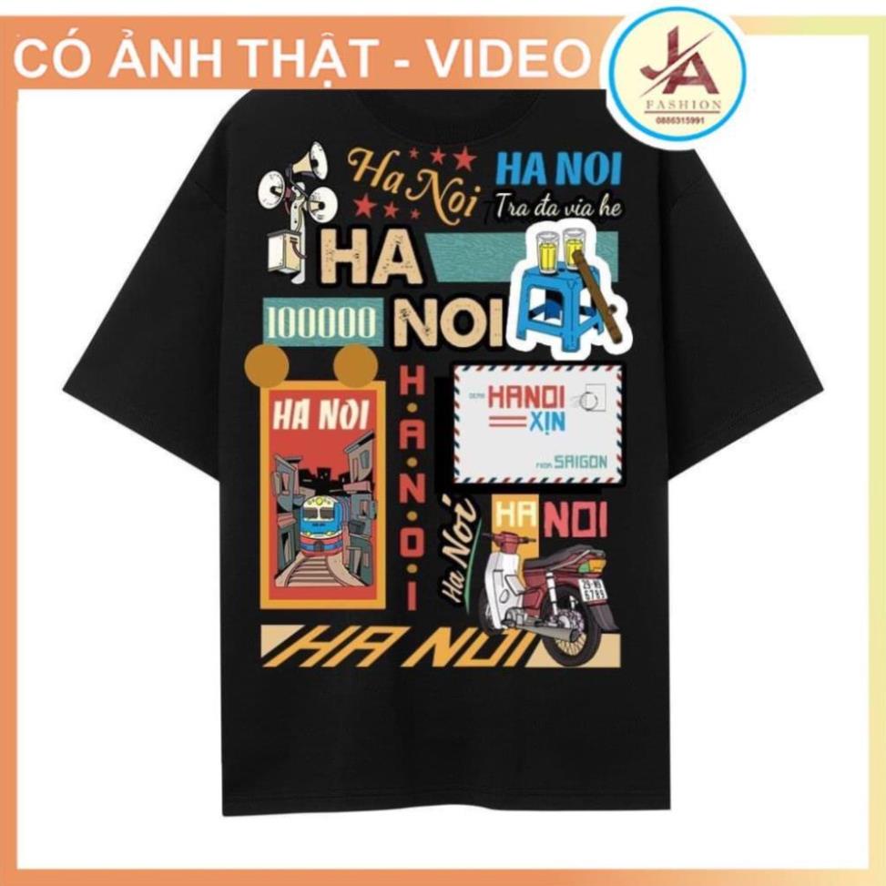 Áo Thun Tay Lỡ UNDER Hà Nội Áo Phông Cotton Nam Nữ Unisex - Oversize Form Rộng phong cách ulzzang JASHOP 2022 ! * ❕