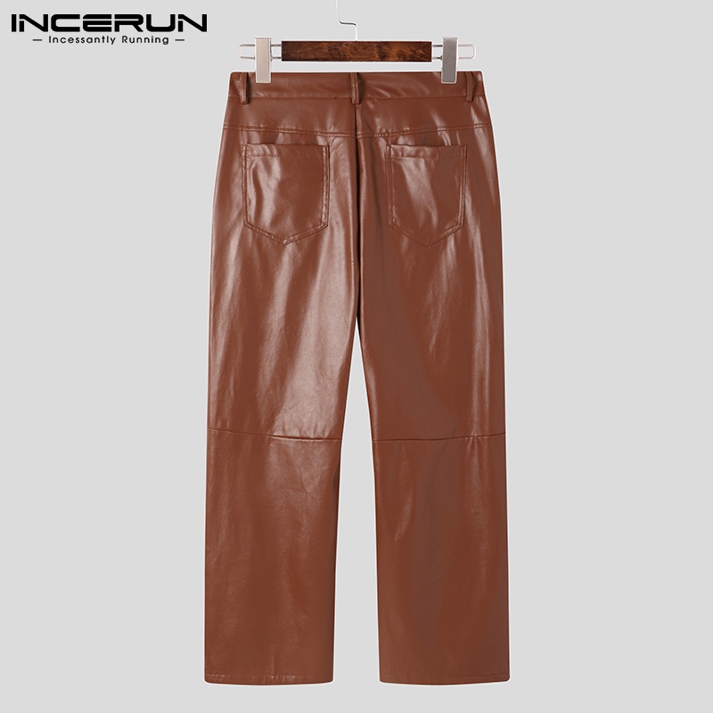 INCERUN Nam giới Thiết kế thời trang Giải trí Quần liền màu