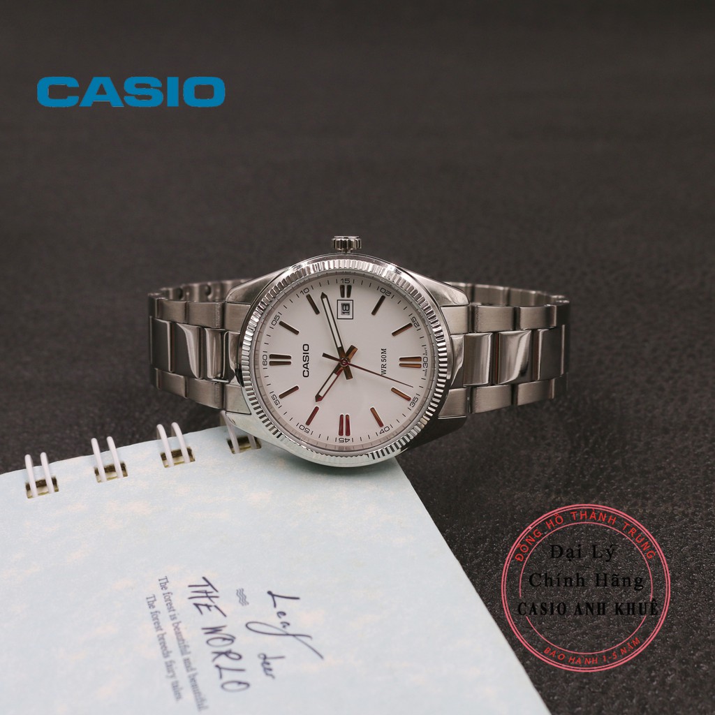 Đồng hồ nam Casio MTP-1302D-7A1VDF dây kim loại