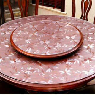 TTV09.Tấm trải bàn hoa cúc nhựa pvc sang trọng