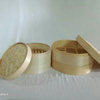 Xửng hấp tre lồng hấp 2 tầng 30cm