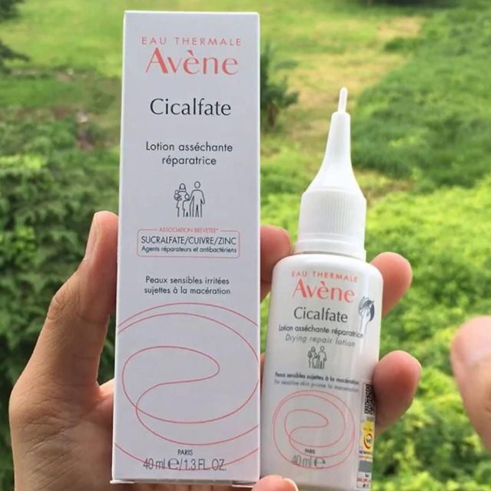 Avene Cicalfate Lotion - Lotion Avene phục hồi da, Lành sẹo 40ml