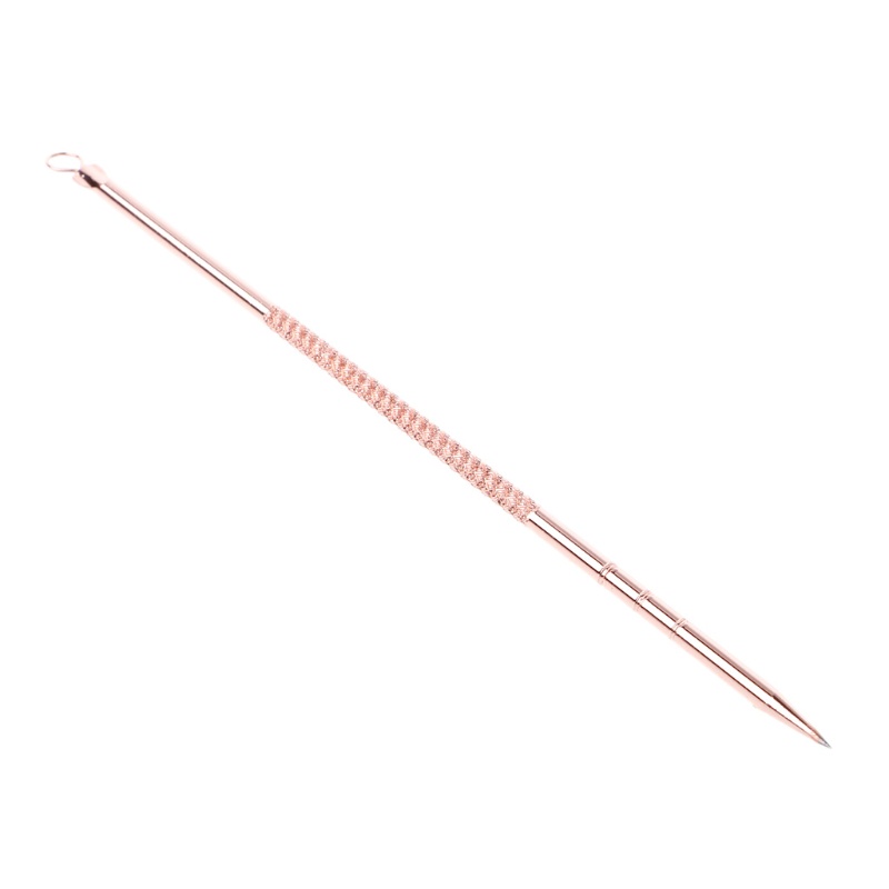 [Hàng mới về] Dụng cụ nặn mụn hai đầu bằng thép không gỉ tiện dụng