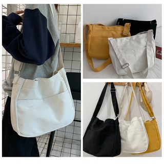 Túi Đeo Chéo Vải Canvas Size Lớn