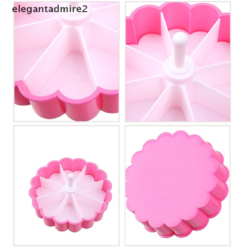 Khuôn Làm Cơm Cuộn Sushi 8 Ngăn Hình Trái Tim Diy