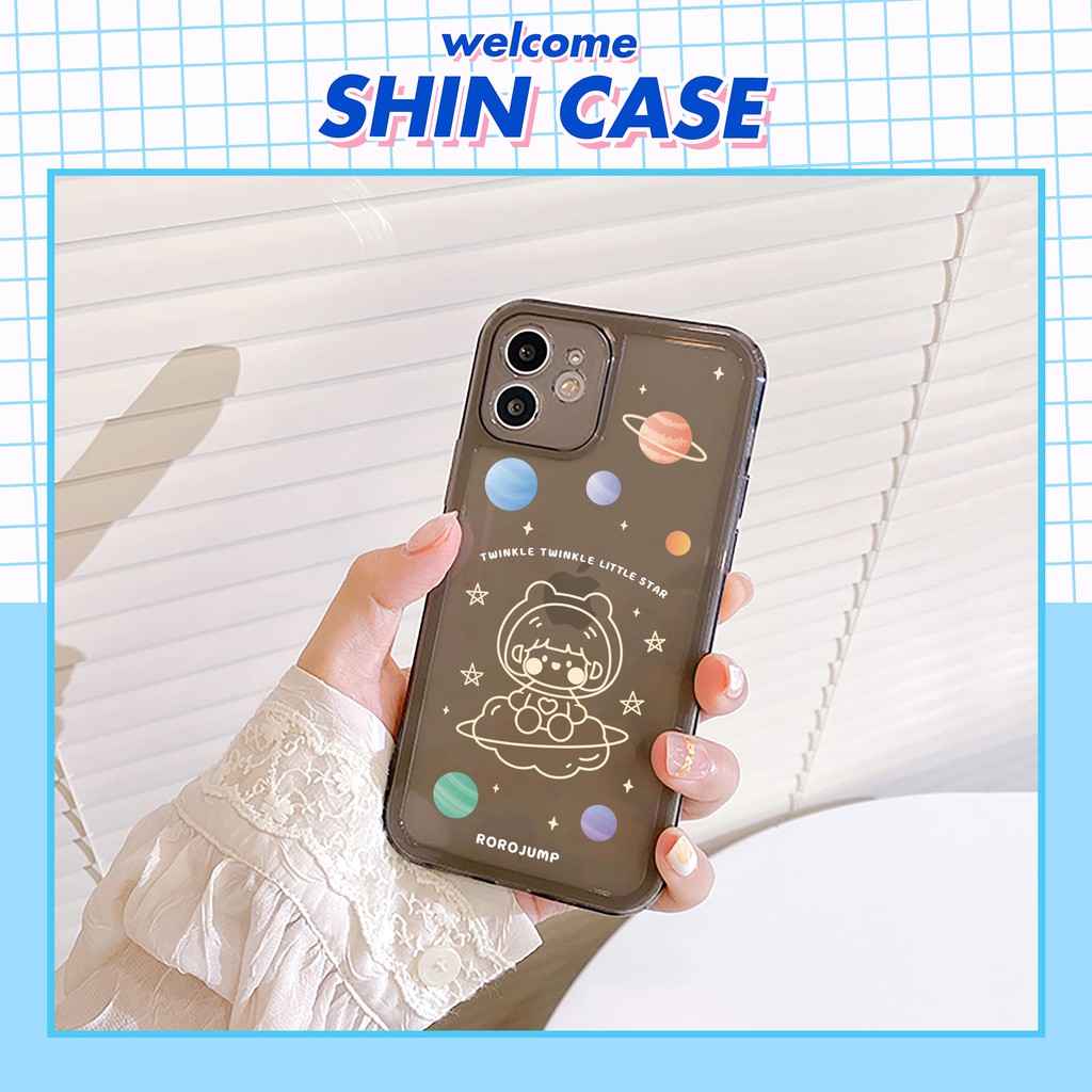 Ốp lưng iphone Twinkle trong cạnh vuông BVC 5/5s/6/6plus/6s/6splus/7/7plus/8/8plus/x/xr/xs/11/12/pro/max/plus/promax