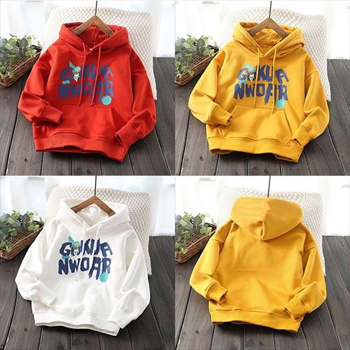 Áo Hoodie nỉ bông cho bé trai, bé gái size đại đến 65kg - GUKKA