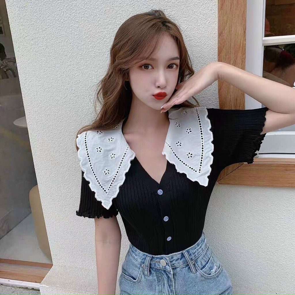 Áo Croptop Cổ Thuyền Style Cá Tính Phong Cách Hàn Quốc Thời Trang Năng Động Dễ Phối Đồ | CT36 | HQ Shop
