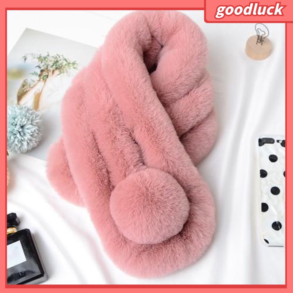 Khăn Choàng Cổ Dày Dặn Màu Trơn Phong Cách Hàn Quốc Tinh Tế Thời Trang Thu Đông Cho Nữ