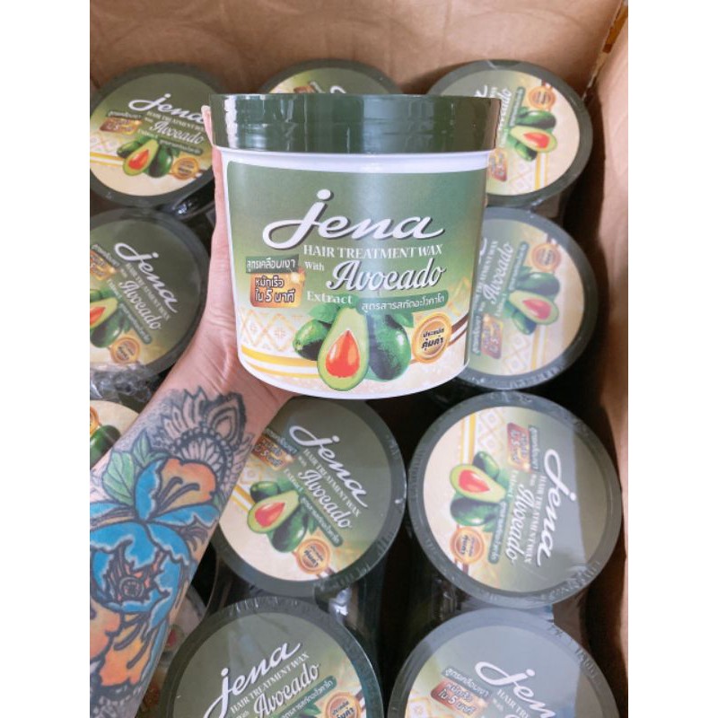 HẤP TÓC QUẢ BƠ JENA HỦ XANH NHE!