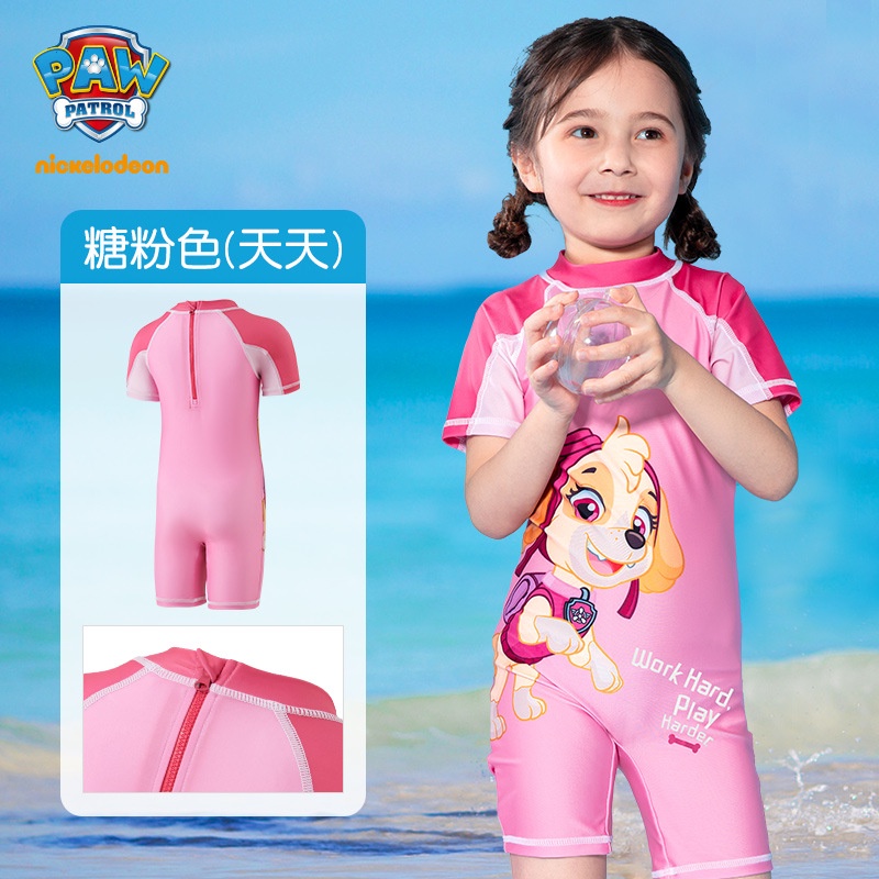 Bộ Đồ Bơi Một Mảnh Tay Lửng In Họa Tiết Hoạt Hình Dành Cho Bé Trai Và Bé Gái Học Bơi