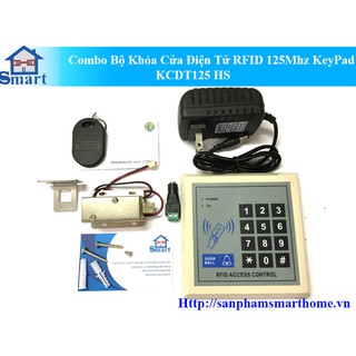 Bộ Khóa Cửa Điện Tử RFID 125Mhz Thông Minh