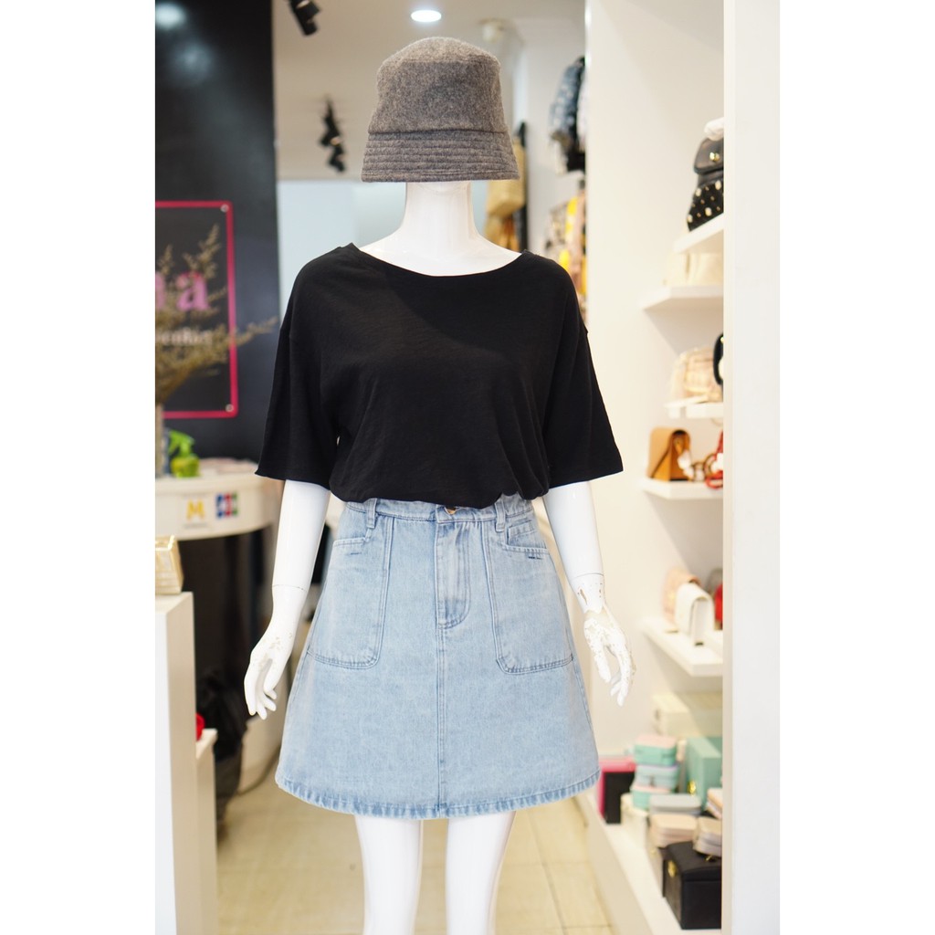 Áo phông trơn cotton 096 sale